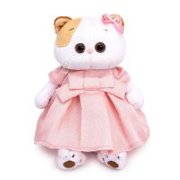 Collectible soft toy Li-Li in pink dress with lurex