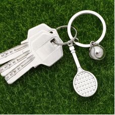 Keychain "Table tennis: racket and ball" 