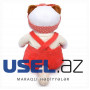 Collectible soft toy "Li-Li" in knitted suit