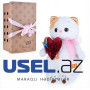 Collectible soft toy "Li-Li BABY" with a heart