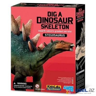 Excavation kit 4M "Dig the skeleton. Stegosaurus"
