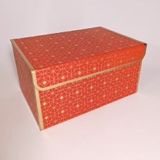 Подарочная коробка с ромбами 