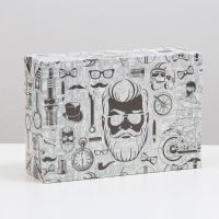 Gift box, folding "Men's Kit"