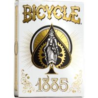 Playing Cards Bicycle 1885 Anniversary, White 