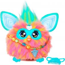Интерактивная плюшевая игрушка Furby, кораловая / Фёрби