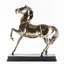 Интерьерная декоративная статуэтка “Скачущий конь”