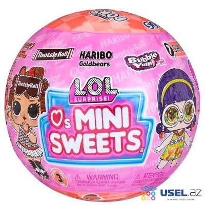 Oyun dəsti L.O.L. Sürpriz! Loves Mini Sweets seriyası 7 sürpriz ilə