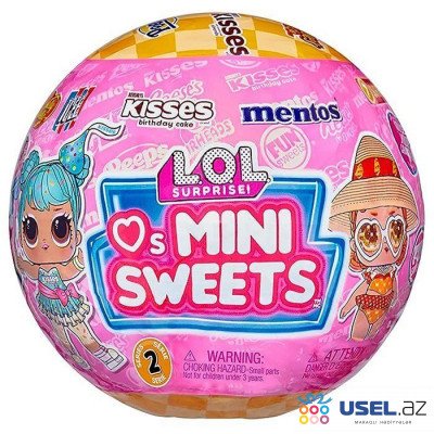 Oyun dəsti L.O.L. Sürpriz! Loves Mini Sweets 2 seriyası 7 sürpriz ilə / Məhdud sayıda 