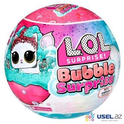 Play set of L.O.L. Surprise! Bubble Surprise Pets series with surprises