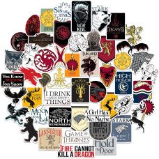 Stikerı yapışdırmaları Taxtların Oyunu / Game of Thrones House of The Dragon Əjdahalarının Evi