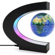 Магнитный левитирующий глобус с подсветкой