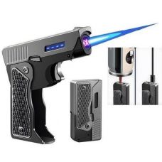 Zroog All-in-One Torch Cigar Lighter with Adjustable Jet Dual Flame Cigar Lighter 