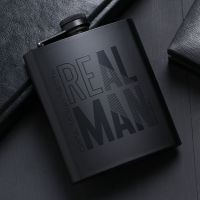 Фляжка "Real man", 210 мл Фляжка "Real man", 210 мл