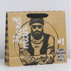 Hədiyyə paketi şaquli « Hard man »