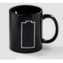 Chameleon mug "Energy Charge", black Chameleon mug "Energy Charge", black