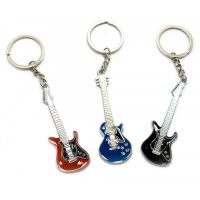 Stainless Steel Keychain "Guitar"