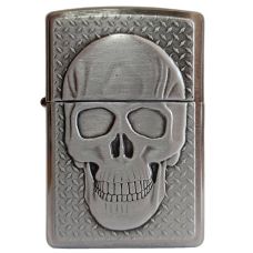 Zippo Skull with Brain alışqanı