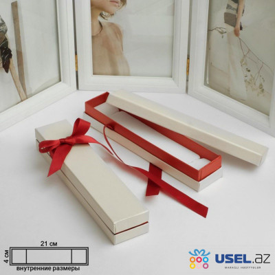 Gift box for bracelet/chain/watch "Ribbon", 21*4