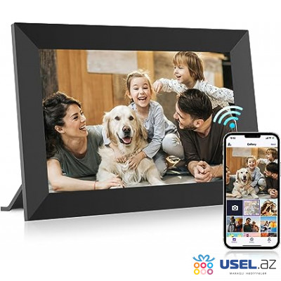 Digital photo frame 10.1 MaxAngel with IPS screen with video, music, photo, auto rotate