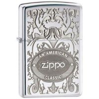 Зажигалка Zippo American Classic Chrome