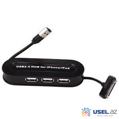 3-портовый USB 2.0 HUB для iPhone / IPod