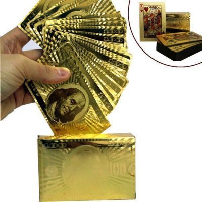 Золотые игральные карты