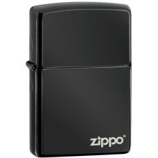 Zippo "Ebony" Black Lighter