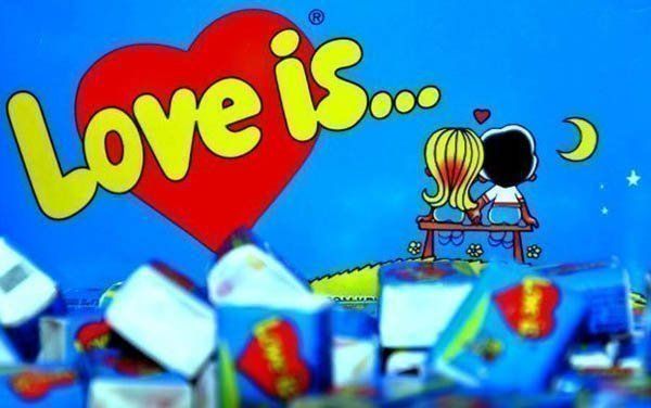 Ностальгические жвачки love is и Turbo